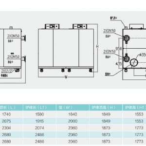 全預混超低氮鑄鋁鍋爐1400B/2100B/2800B/4200B/5600B